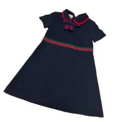 現行タグ　美品　GUCCI カットソー ワンピース シェリーライン リボン