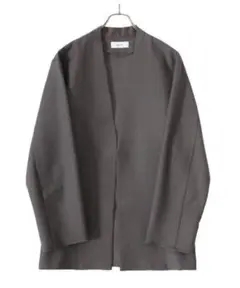 marka LAPELLESS SHIRT JACKET ノーカラージャケット
