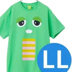 ガチャピン 半袖 Tシャツ メンズ LL 緑 gm5302