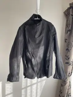 バックラッシュ レザージャケット 黒
