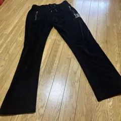 ブラックベルベットパンツ XIII