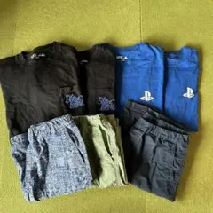 UNIQLO UT Tシャツ（Sサイズ）4枚UNIQLOパンツ（160）3枚
