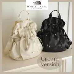 韓国限定✨ ノースフェイス ボニーパック クリーム 3WAYリュック 正規品