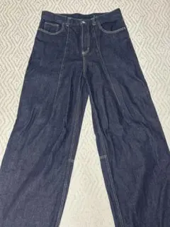 SUBLATIONS WIDE SEAM DENIM BAGGY PANTS09