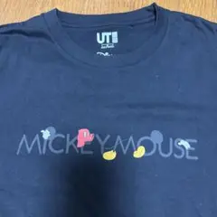 ミッキーマウス グラフィック Tシャツ 黒