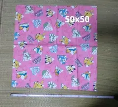 ポケモンプリント生地 約50cm x 50cm