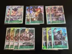 ワンピースカードゲーム　緑SR ザベスト2