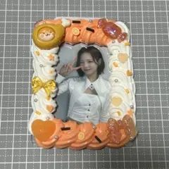 ホイップデコケース トレカケース 硬質ケース NiziU マコ オレンジ