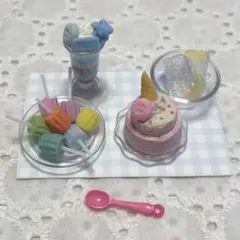 ♡ミニチュアカラフルスイーツセットNo.67