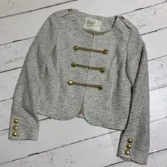 Noela ノエラ ショート丈 ナポレオンジャケット M