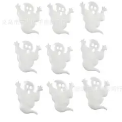 匿名 ハンドメイド素材 ハロウィン オバケ おばけ リメイク ワッペン.★.