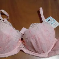 超お買い得❗️ワコール ピンク レースブラジャー sizeB75 難あり