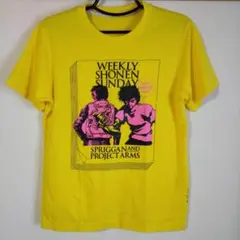 美品　スプリガン Tシャツ　黄色 L 週刊少年サンデー50周年　M　UT