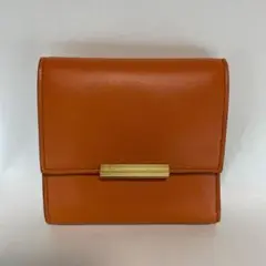 BOTTEGA 財布 レディース 折り財布 オレンジ