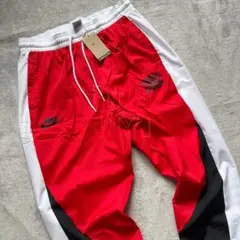 S パンツ NIKE エアフォース AIR FORCE ウーブン レッド