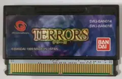 TERRORS ワンダースワン用ソフト 1999年製