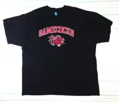 NCAA GAMECOCKS 黒 Tシャツ 2XL　古着