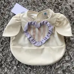 新品タグ付き Elodie お食事エプロン　2025SS Oat white