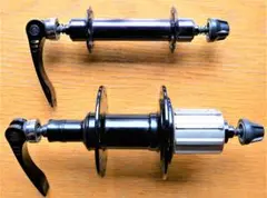 軽量ハブ前後セットF20・R24穴/8・9Sスプロケット用