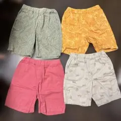 子供用ハーフパンツ 120cm 4枚セット