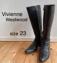 Vivienne Westwood ヴィヴィアン ロングブーツ 黒 23cm