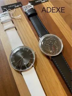 2点セット　ADEXE アデクス　腕時計　アナログ　メンズ