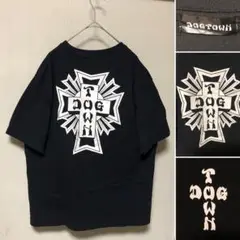 大人気❗️DOG TOWN クロスプリント Tシャツ 黒M 山田レン