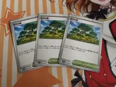 ポケモンカード　活力の森　3枚
