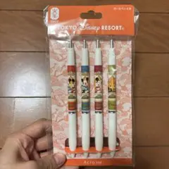 【新品未開封】ディズニー 正月 謹賀新年 着物 ボールペン