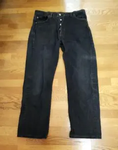 Levi's501 30✕30 ブラック ストレートデニム