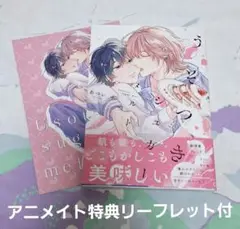 うそつきシュガーメルト　アニメイト特典リーフレット付　BL新刊