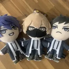 桃源暗鬼 ぬいぐるみマスコット ゲオ　全３種セット