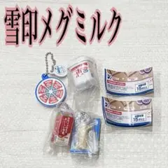 【新品未使用】雪印メグミルクミニチャーム　ガチャ　４個セット
