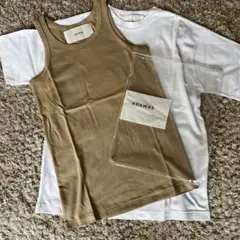 【お値下げ】【新品・未使用】ADAWAS タンクトップ＆Tシャツ 2枚セット