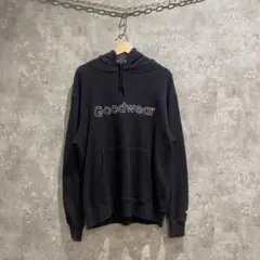 新品未着用 GoodWear グッドウェア パーカー 黒 Lサイズ