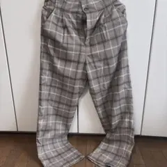CIAOPANIC チェックズボン パンツ ベージュ サブカル 地雷