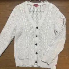 Supreme Cable Knit Cardigan 16aw