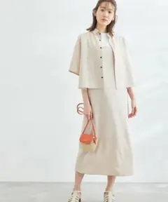 SETアイテム/シャツ+キャミワンピース
