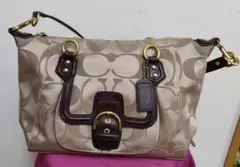 COACH シグネチャー 2way バッグ