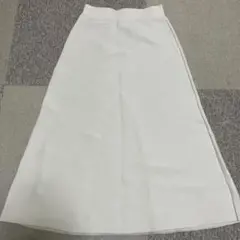 GU フレア ミディニット スカート S