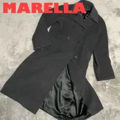 ★アンゴラ混★MARELLA マレーラ チェスターコート ロングコートイタリア製