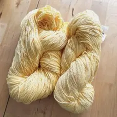 訳あり☆エアーコットン　2カセ　368g マリーゴールド