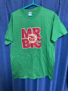 【非売品】　Mr.Big Tシャツ　未使用　希少　25周年記念　XL グリーン