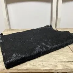 フェイクファー 黒