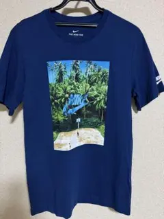 Nike Tシャツ M ネイビー プリント