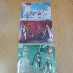 とある魔術の禁書目録 20周年記念オンラインくじ クリアポスター 3枚セット
