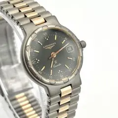 極美品◎LONGINESロンジン腕時計コンクエストチタンレディースヴィンテージ Yahoo!オークション -「ロンジン コンクエスト チタン」の落札