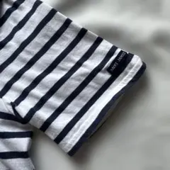 SAINT JAMES Sサイズ ストライプ 半袖Tシャツ