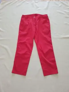 adabat　アダバット ゴルフ パンツ　グロップド　赤　40