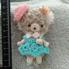 編みぐるみ・お洒落くまちゃん